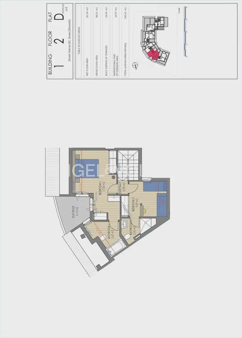 2 slaapkamer Penthouse te koop in Javea / Xabia met zwembad garage - € 515.000 (Ref: 9898268)