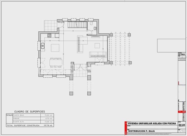 3 slaapkamer Villa te koop in Pedreguer met garage - € 595.000 (Ref: 9898314)