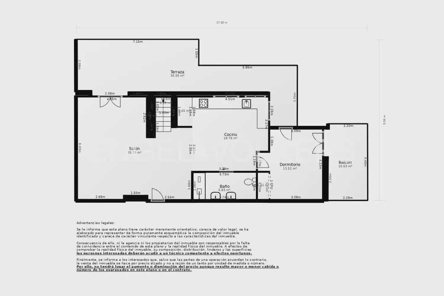 Ático de 3 habitaciones en Gandia en venta - 590.000 € (Ref: 9898329)