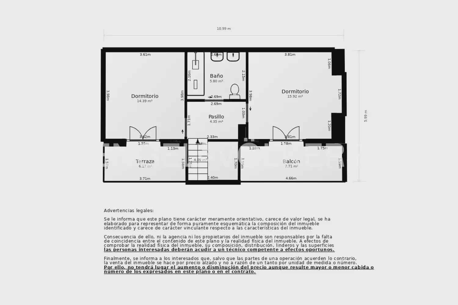 Ático de 3 habitaciones en Gandia en venta - 590.000 € (Ref: 9898329)