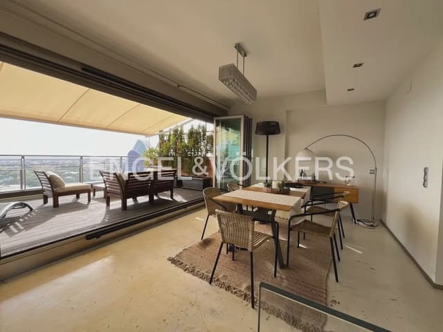 2 quarto Penthouse para arrendar em Penya-Roja, Valência cidade - 4 500 € (Ref: 9898336)