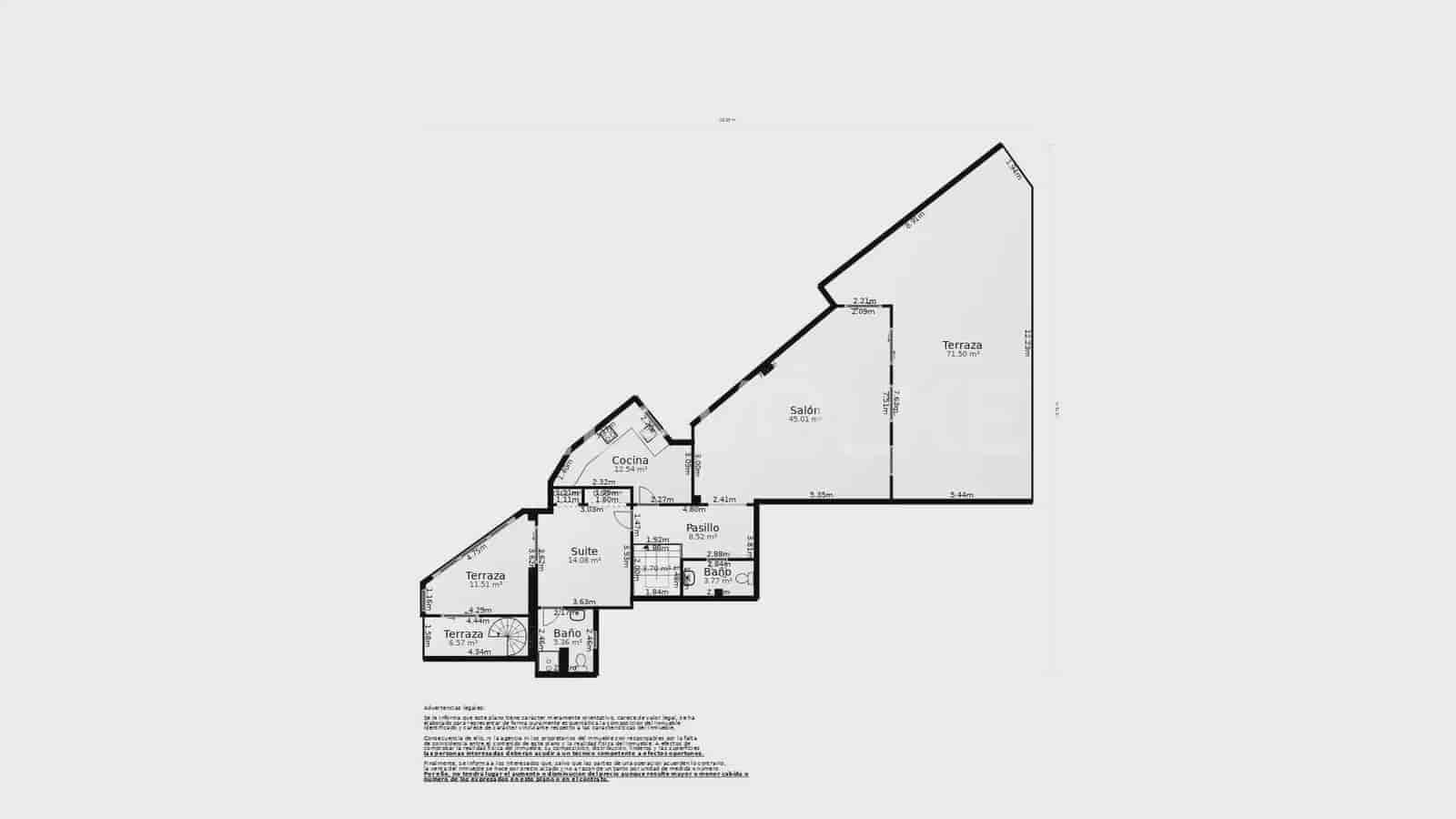 3 chambre Penthouse à vendre à Pego avec garage - 325 000 € (Ref: 9898340)