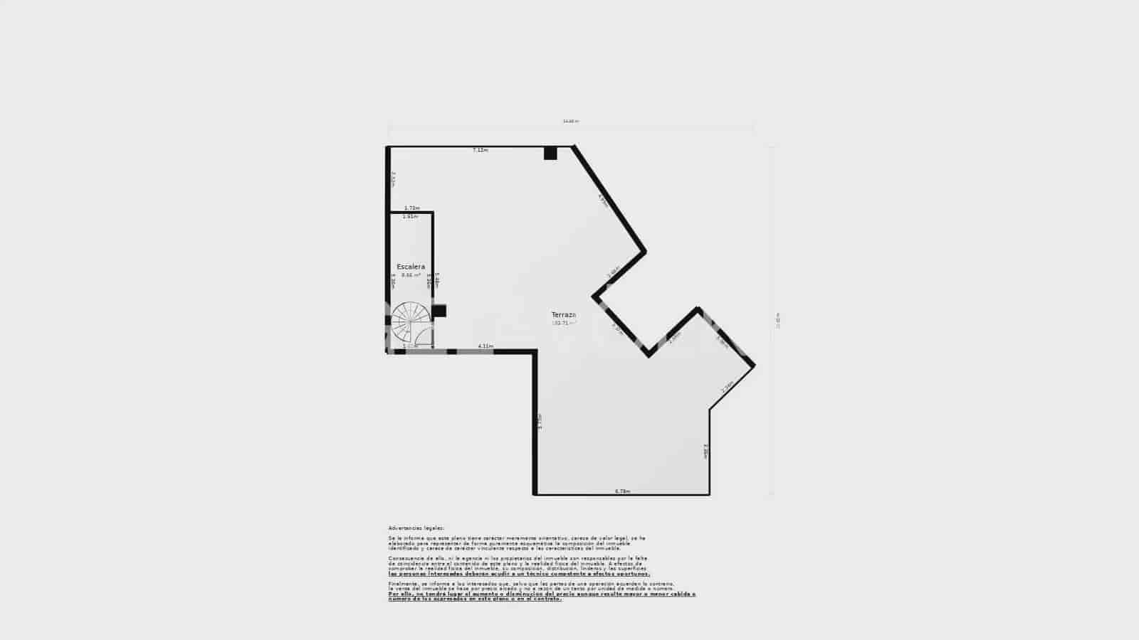 3 chambre Penthouse à vendre à Pego avec garage - 325 000 € (Ref: 9898340)