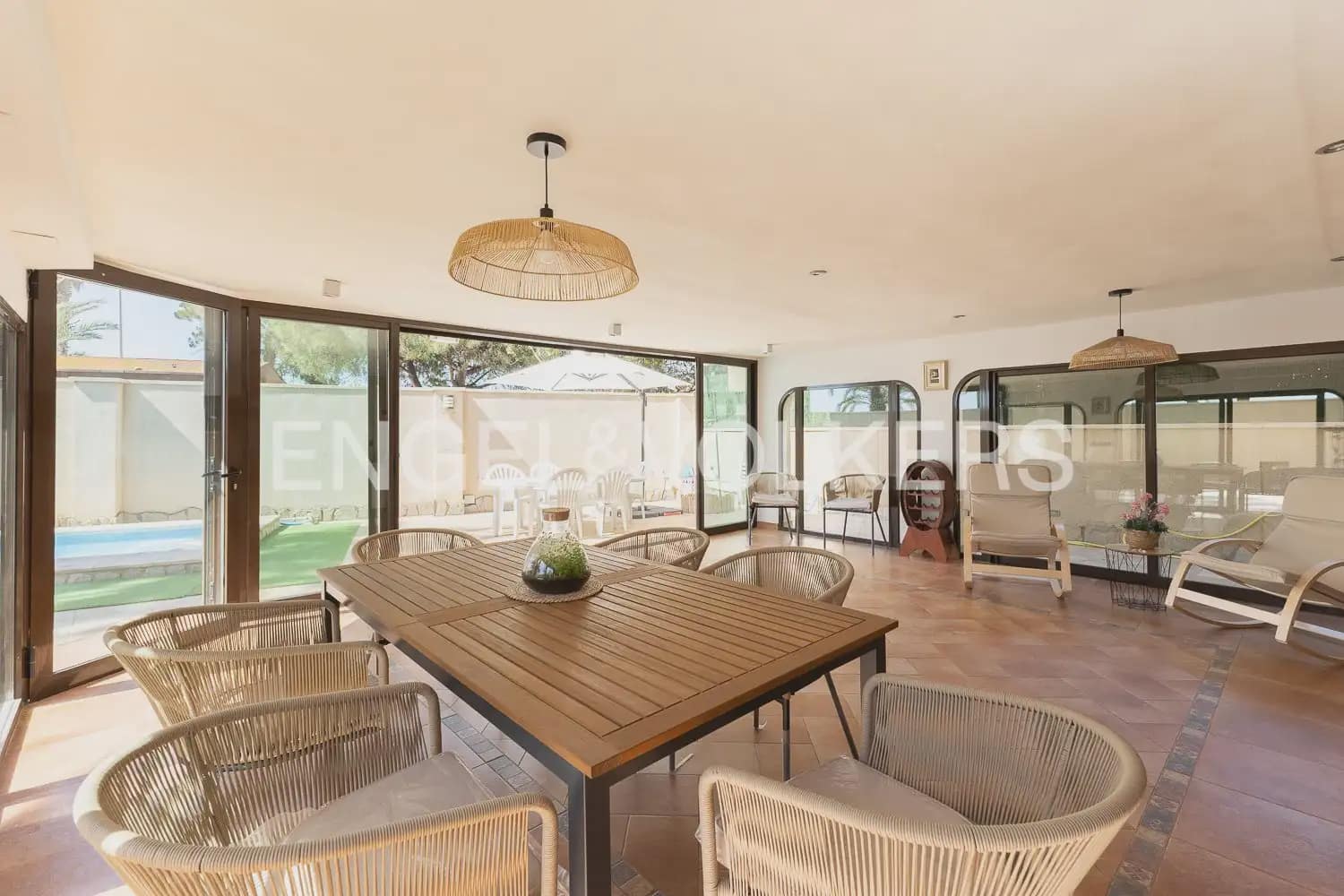 4 sovrum Villa att hyra i La Pobla de Farnals med pool garage - 4 500 € (Ref: 9898345)