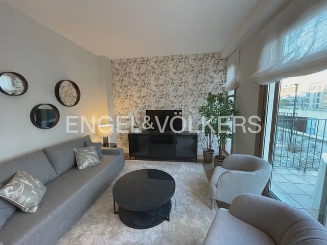Piso de 1 habitación en La Roqueta, València ciudad en alquiler con piscina garaje - 1.800 € (Ref: 9902394)