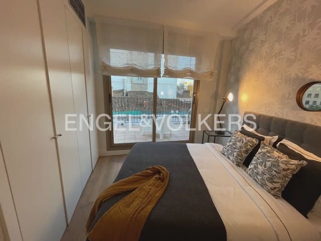 Piso de 1 habitación en La Roqueta, València ciudad en alquiler con piscina garaje - 1.800 € (Ref: 9902394)