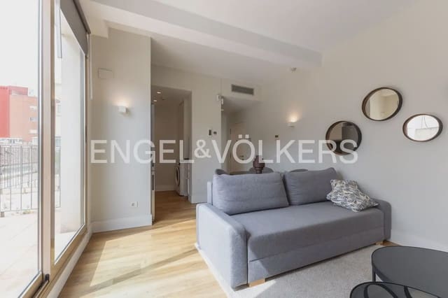 1 quarto Apartamento para arrendar em La Roqueta, Valência cidade com piscina garagem - 1 800 € (Ref: 9902394)