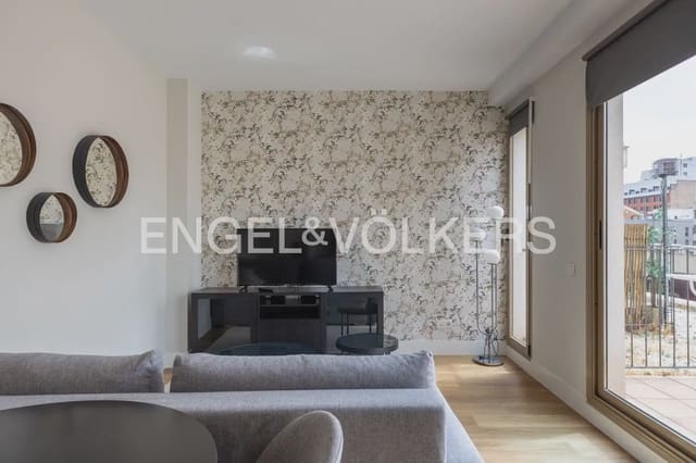 1 quarto Apartamento para arrendar em La Roqueta, Valência cidade com piscina garagem - 1 800 € (Ref: 9902394)