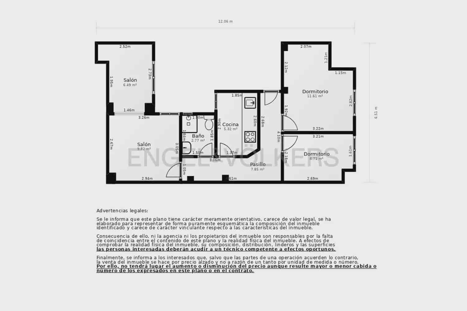2 chambre Appartement à vendre à Valence ville - 225 000 € (Ref: 9905137)