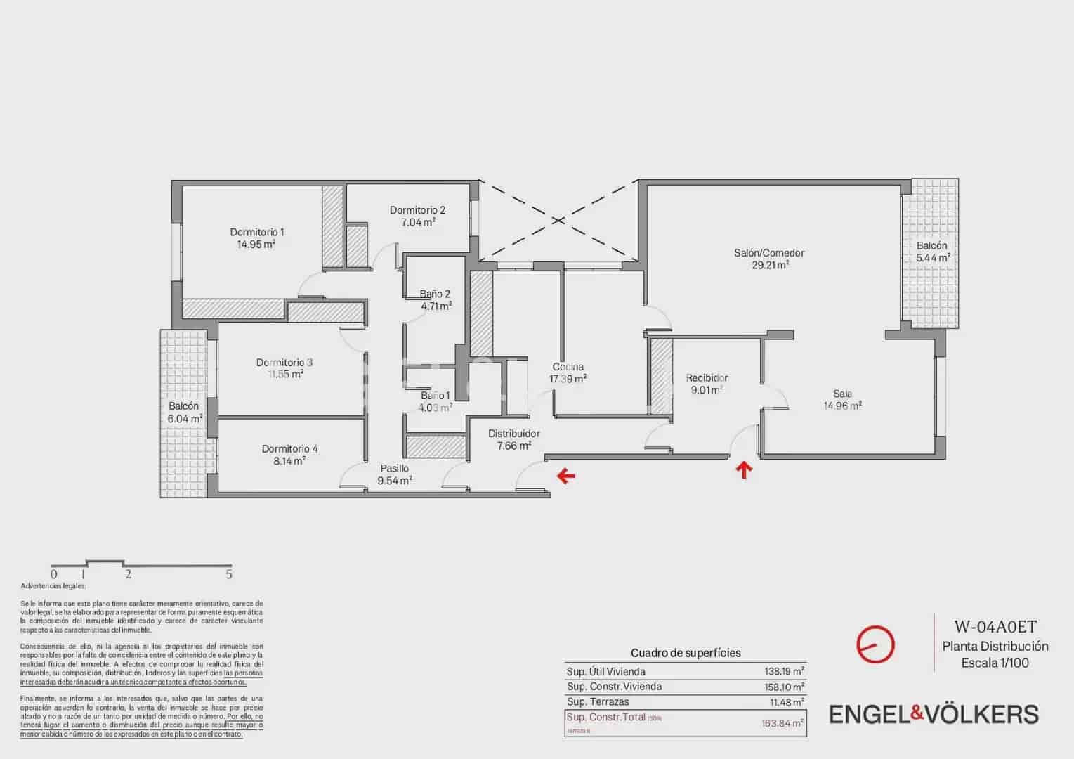 4 makuuhuone Asunto myytävänä paikassa Valencia kaupunki - 795 000 € (Ref: 9909789)