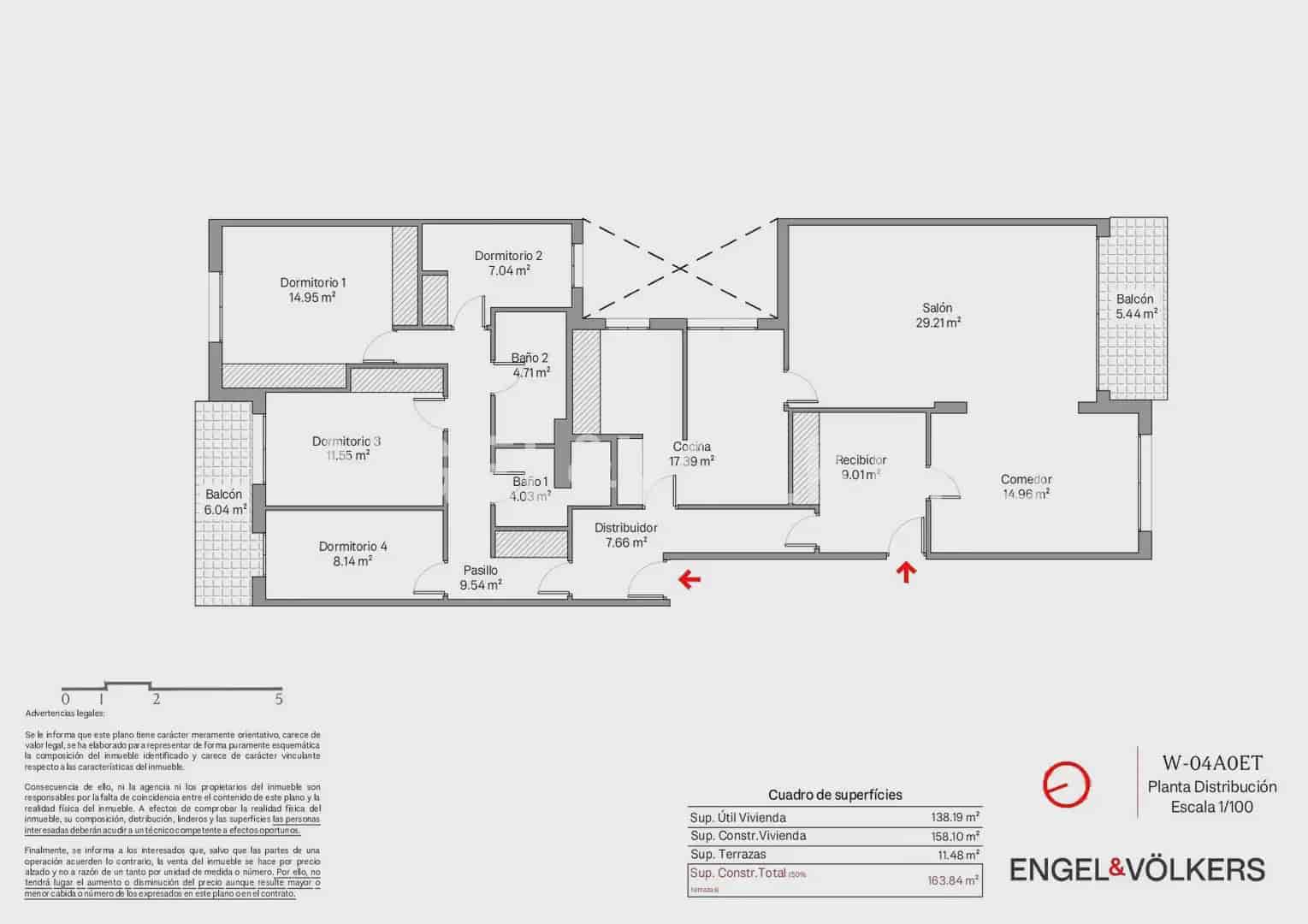 4 makuuhuone Asunto myytävänä paikassa Valencia kaupunki - 795 000 € (Ref: 9909789)