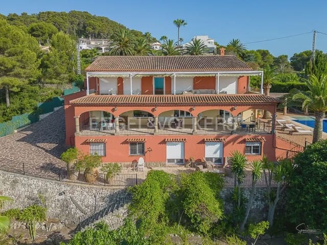 6 soverom Villa til leie i Portichol - Balcón al Mar, Javea / Xàbia med svømmebasseng garasje - € 25 500 (Ref: 9911793)