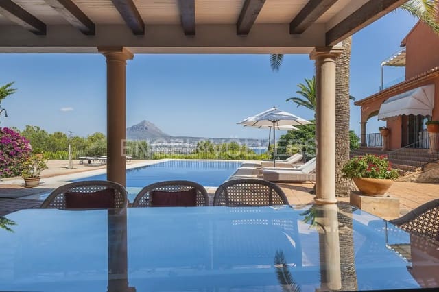 6 soverom Villa til leie i Portichol - Balcón al Mar, Javea / Xàbia med svømmebasseng garasje - € 25 500 (Ref: 9911793)