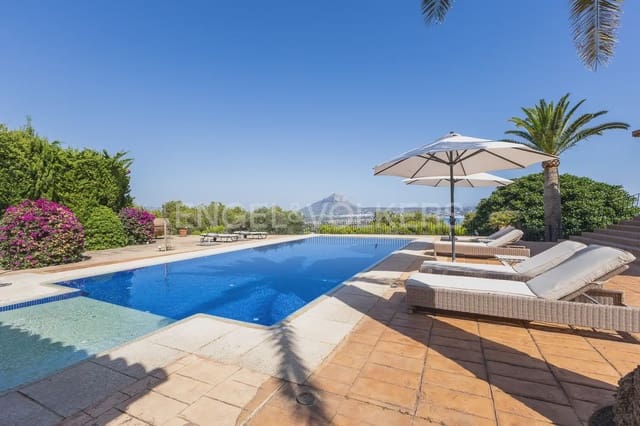 6 soverom Villa til leie i Portichol - Balcón al Mar, Javea / Xàbia med svømmebasseng garasje - € 25 500 (Ref: 9911793)