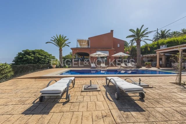 6 soverom Villa til leie i Portichol - Balcón al Mar, Javea / Xàbia med svømmebasseng garasje - € 25 500 (Ref: 9911793)