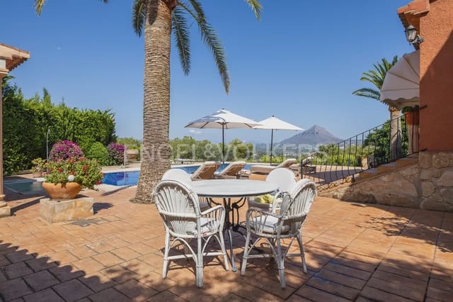 6 soverom Villa til leie i Portichol - Balcón al Mar, Javea / Xàbia med svømmebasseng garasje - € 25 500 (Ref: 9911793)
