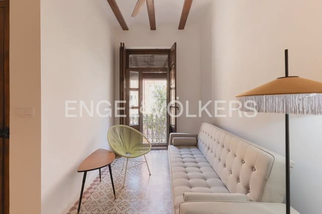 1 Zimmer Wohnung zu vermieten in Cabanyal-Canyamelar, València Stadt - 1.150 € (Ref: 9912206)