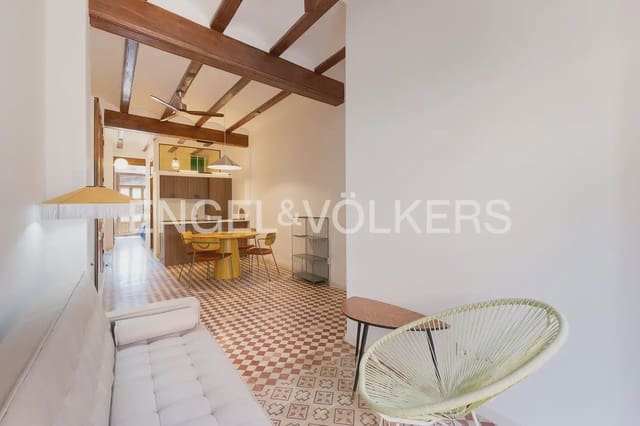 1 Zimmer Wohnung zu vermieten in Cabanyal-Canyamelar, València Stadt - 1.150 € (Ref: 9912206)