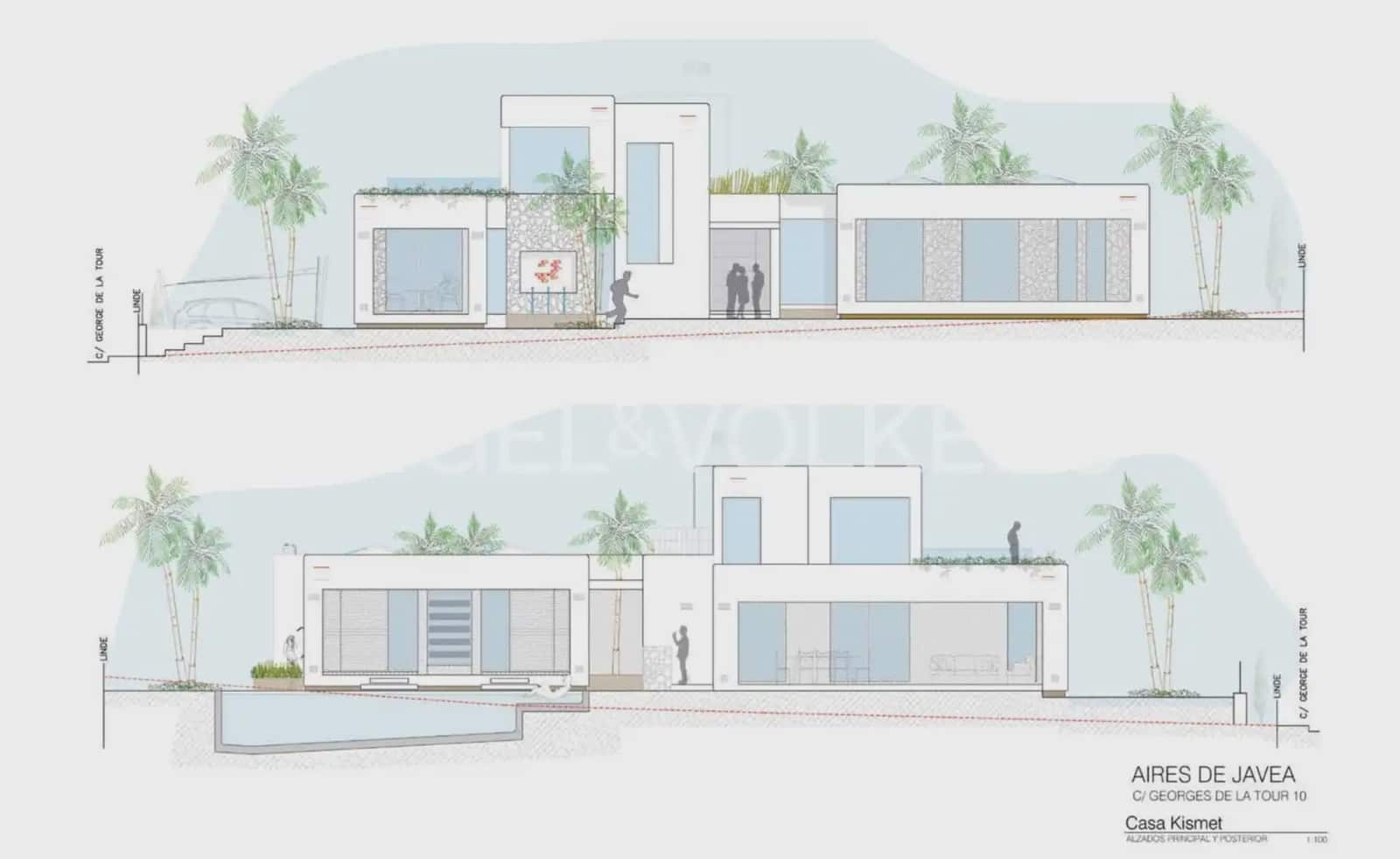 5 chambre Villa/Maison à vendre à Javea / Xabia avec piscine garage - 2 300 000 € (Ref: 9914032)