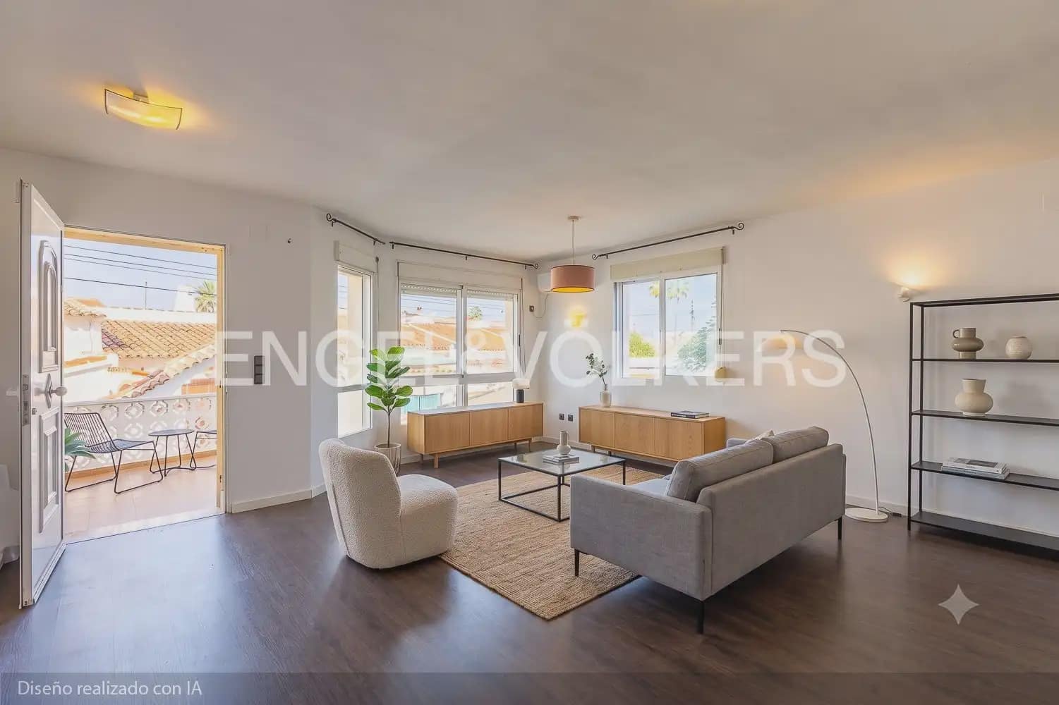 3 chambre Villa/Maison Mitoyenne à vendre à Els Poblets avec garage - 395 000 € (Ref: 9914962)