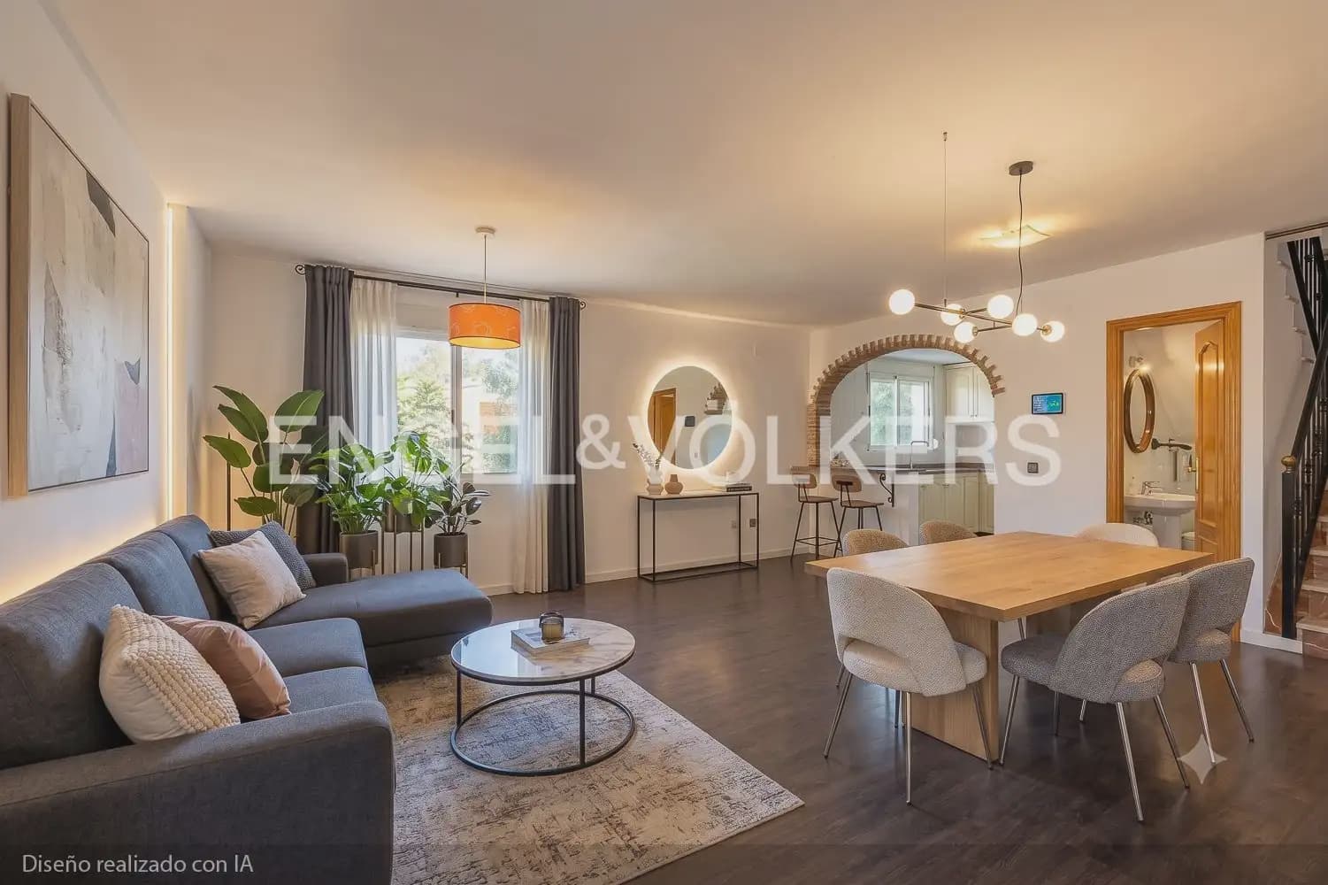 3 chambre Villa/Maison Mitoyenne à vendre à Els Poblets avec garage - 395 000 € (Ref: 9914962)