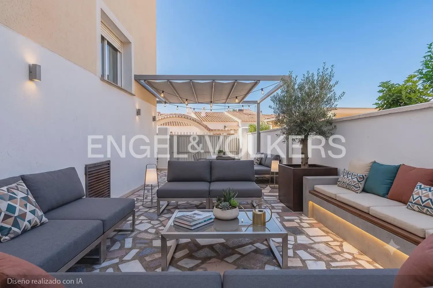 3 chambre Villa/Maison Mitoyenne à vendre à Els Poblets avec garage - 395 000 € (Ref: 9914962)