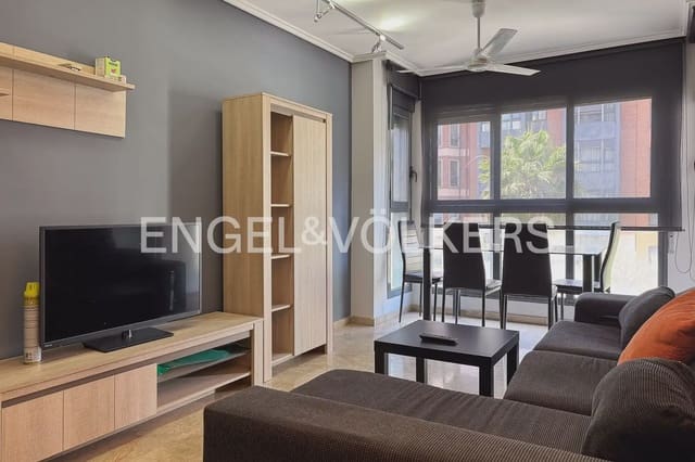 2 sovrum Lägenhet att hyra i En Corts, Valencia stad med garage - 1 350 € (Ref: 9918661)