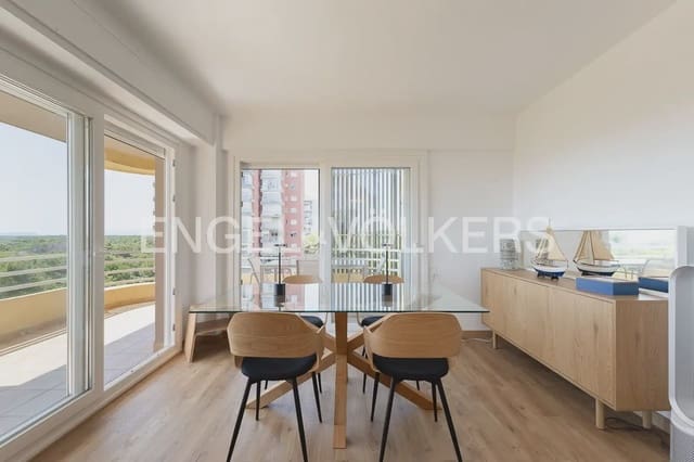3 slaapkamer Flat te huur in El saler, Valencia stad - € 2.650 (Ref: 9921125)