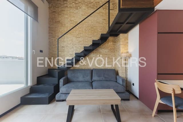 2 Zimmer Wohnung zu vermieten in La Roqueta, València Stadt - 2.500 € (Ref: 9921337)