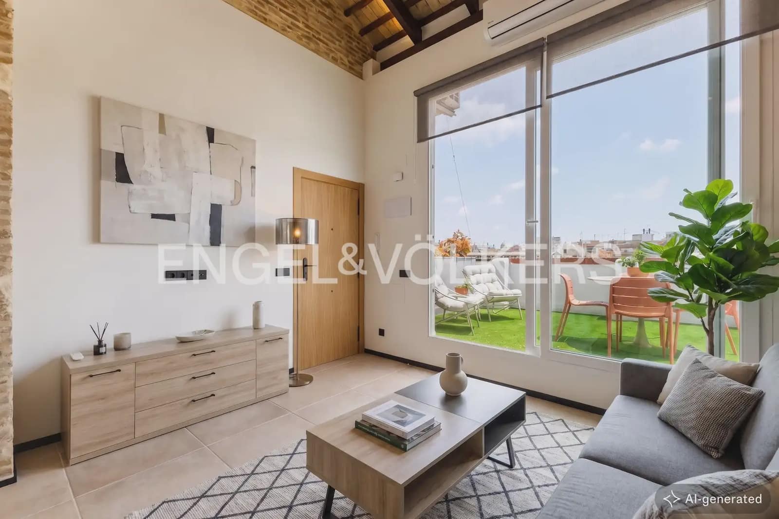 2 Zimmer Wohnung zu vermieten in Valencia Stadt - 2.500 € (Ref: 9921337)