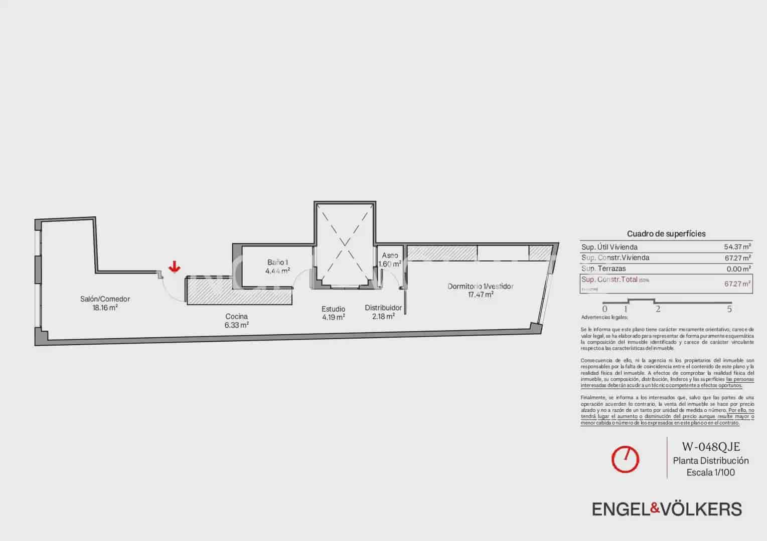 1 bedroom Flat for sale in Valencia city - € 320,000 (Ref: 9921556)