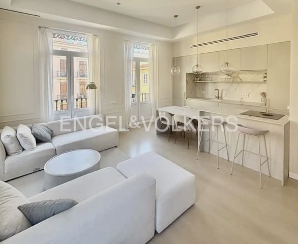 1 quarto Apartamento para arrendar em La Seu, Valência cidade - 1 700 € (Ref: 9926343)