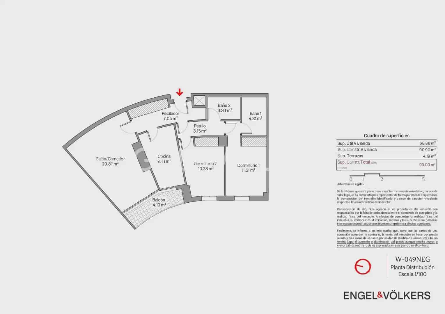 2 chambre Appartement à vendre à Valence ville avec piscine garage - 360 000 € (Ref: 9932235)