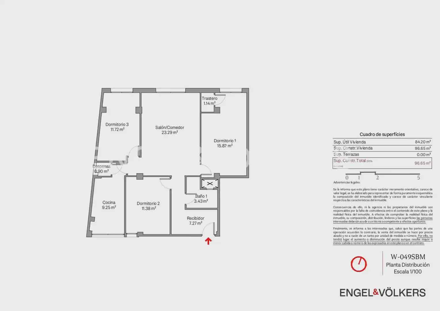 3 quarto Apartamento para venda em Valencia cidade - 310 000 € (Ref: 9934863)