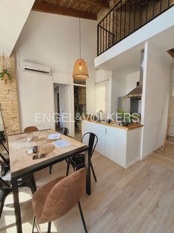 1 quarto Apartamento para arrendar em Arrancapins, Valência cidade - 1 250 € (Ref: 9936743)