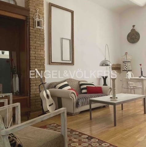 1 Zimmer Wohnung zu vermieten in El Botanic, València Stadt - 1.250 € (Ref: 9939155)