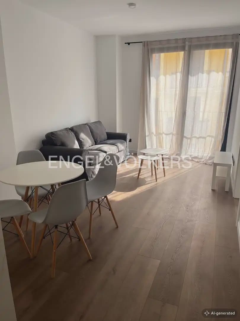 1 bedroom Flat for rent in Valencia city - € 1,500 (Ref: 9941146)