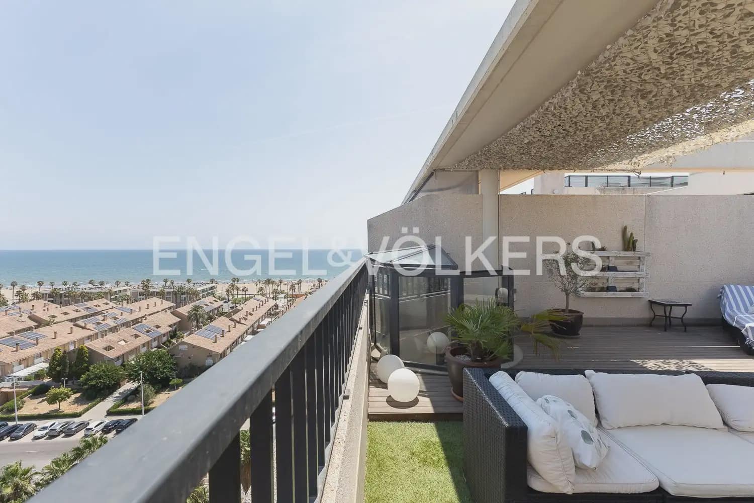 2 bedroom Penthouse for rent in Alboraya / Alboraia with pool garage - € 2,400 (Ref: 9941235)