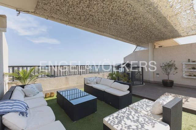 2 bedroom Penthouse for rent in Alboraya / Alboraia with pool garage - € 2,400 (Ref: 9941235)