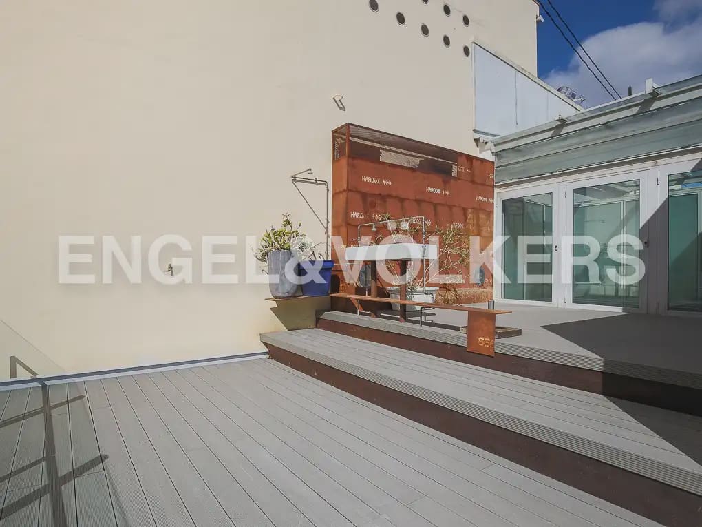 3 sovrum Takvåning att hyra i Valencia stad med garage - 3 300 € (Ref: 9950426)