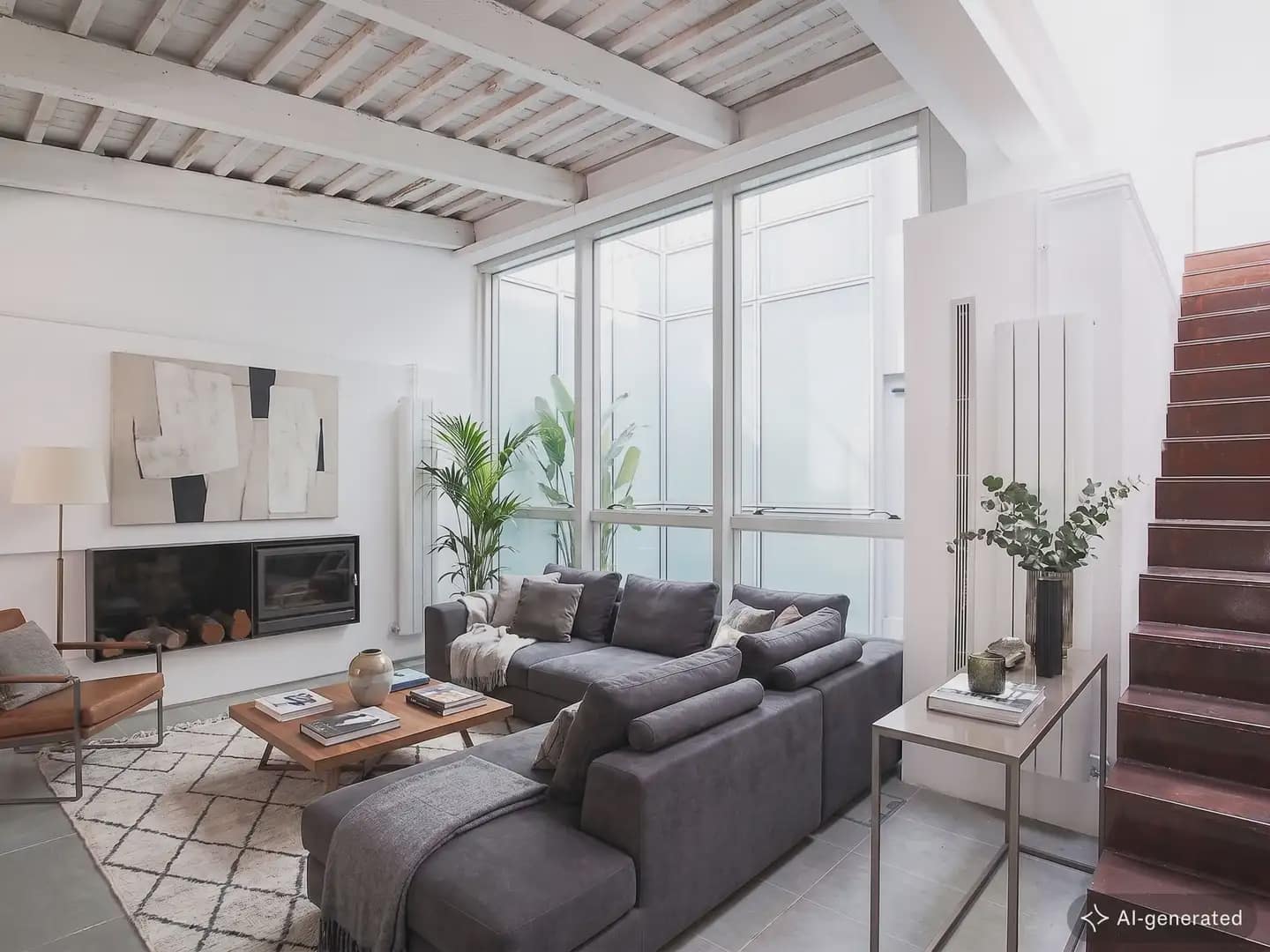 3 sovrum Takvåning att hyra i Valencia stad med garage - 3 300 € (Ref: 9950426)
