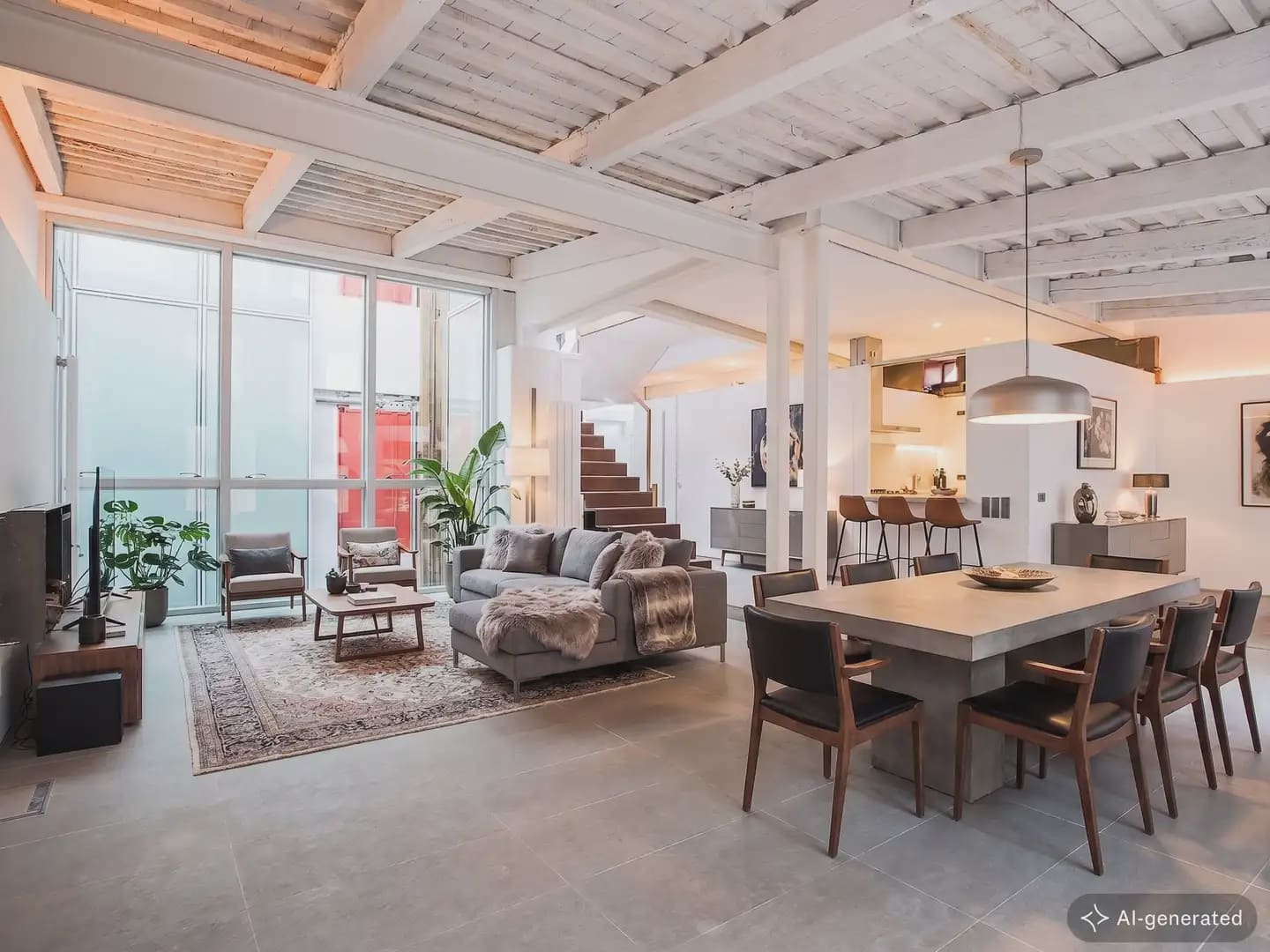 3 sovrum Takvåning att hyra i Valencia stad med garage - 3 300 € (Ref: 9950426)