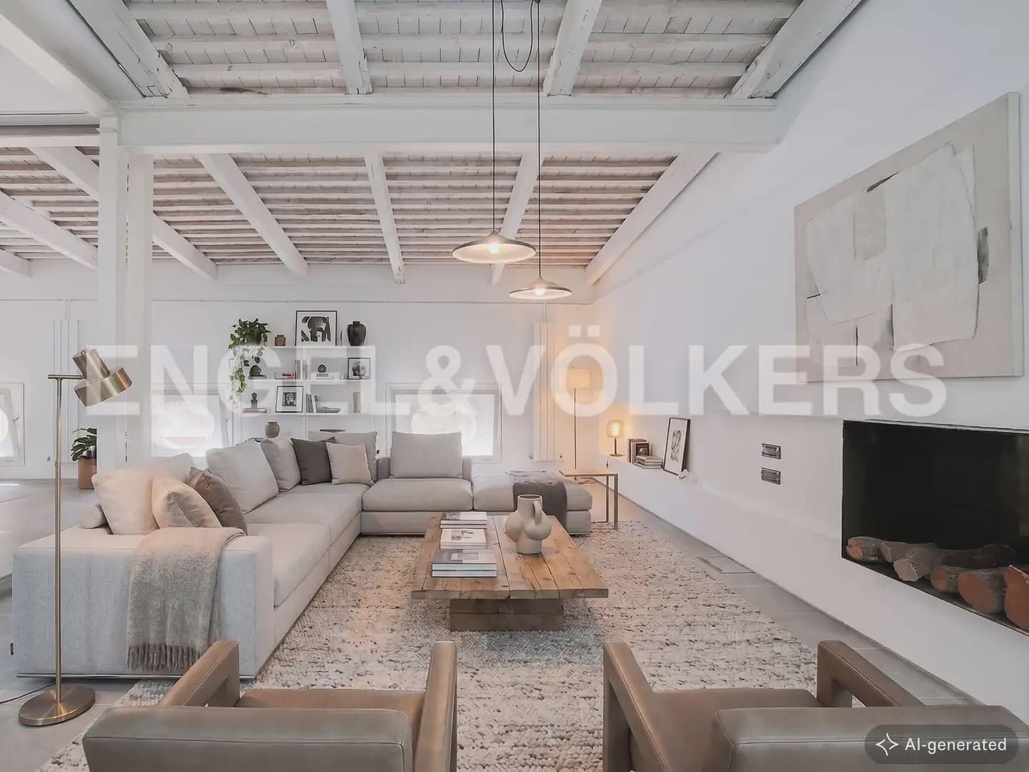 3 sovrum Takvåning att hyra i Valencia stad med garage - 3 300 € (Ref: 9950426)