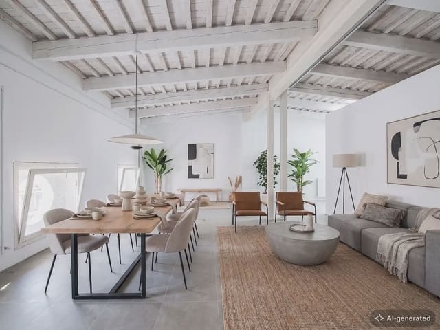 3 bedroom Penthouse for rent in Sant Francesc, Valencia city with garage - € 3,300 (Ref: 9950426)