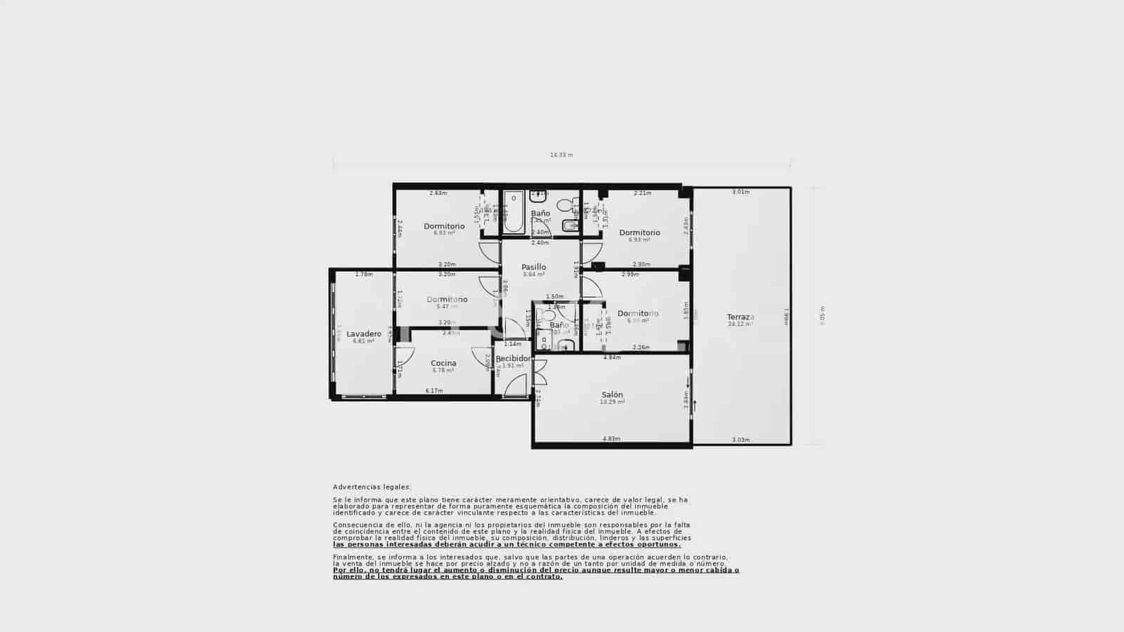 4 slaapkamer Flat te koop in Benicassim met garage - € 380.000 (Ref: 9953155)
