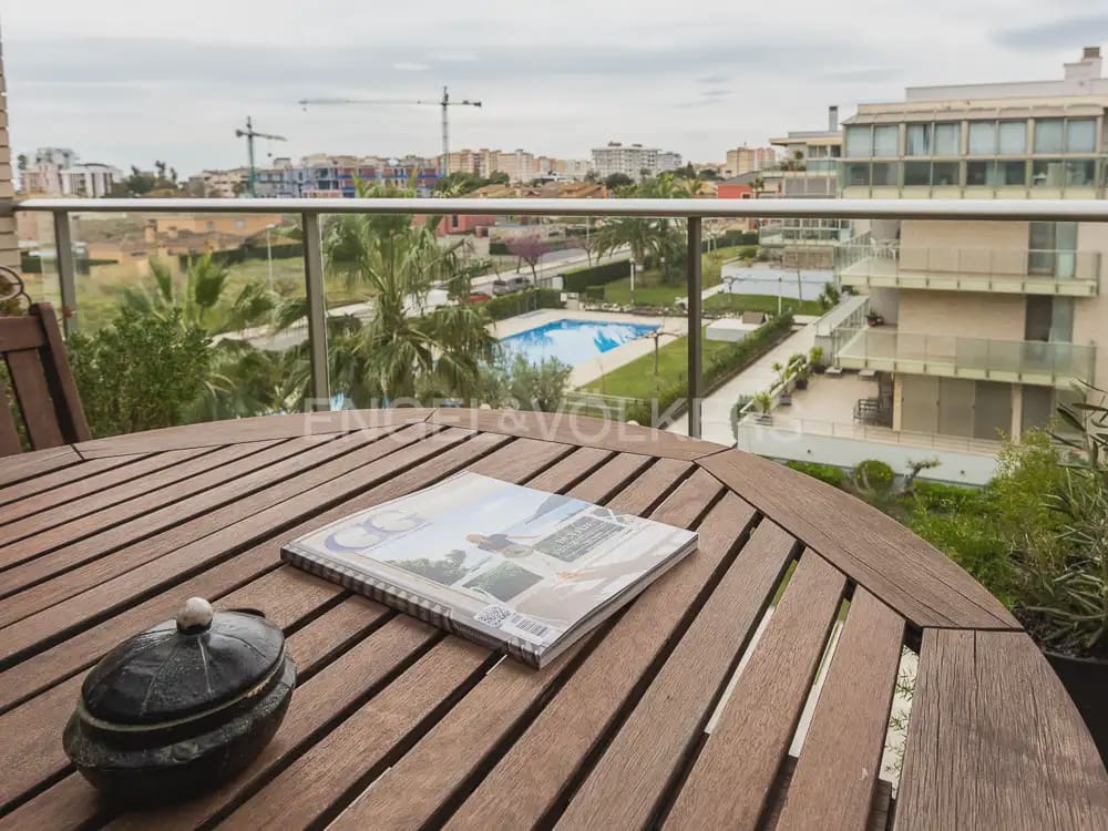 2 quarto Apartamento para arrendar em Benicassim com piscina garagem - 950 € (Ref: 9953300)