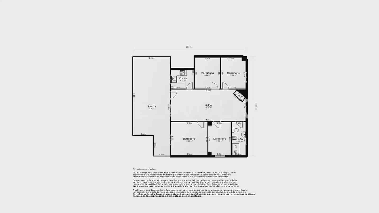 4 bedroom Villa for sale in Torrent with pool garage - € 260,000 (Ref: 9958336)