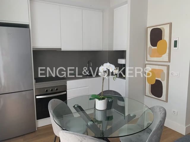 1 makuuhuone Asunto vuokrattavana paikassa La Roqueta, Valencia kaupunki mukana uima-altaan - 1 395 € (Ref: 9961754)