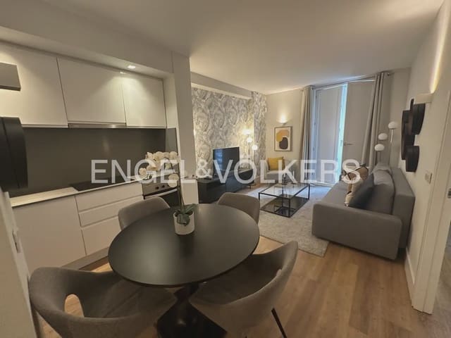 1 bedroom Flat for rent in La Roqueta, Valencia city with pool garage - € 1,495 (Ref: 9964482)