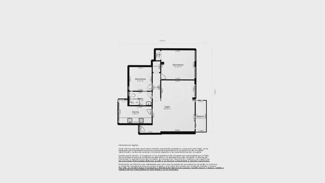 Piso de 2 habitaciones en La Creu del Grau, València ciudad en venta - 295.000 € (Ref: 9970844)